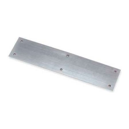Yale Commercial Rockwood Push Plate, 4"L x 16"H, Satin Aluminum - Pkg Qty 3 85890